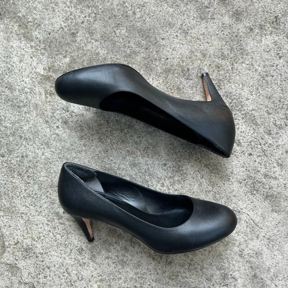 Cole Haan Nike Air Talia Mid  Pump Black, size 8.5 - Picture 6 of 11